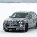 2028 BMW IX1 NB5 SPY PHOTOS driving in the snow