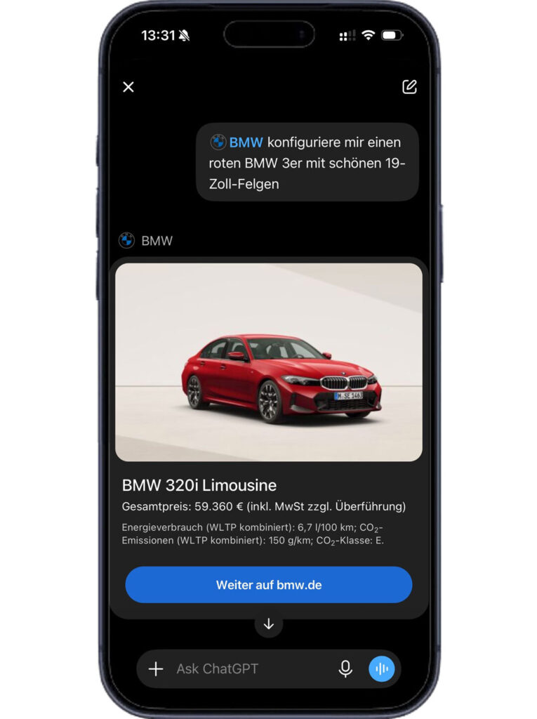  You Can Now Configure BMWs With ChatGPT