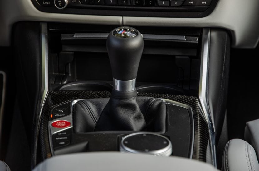 BMW M3 G80 with a six-speed manual gearbox