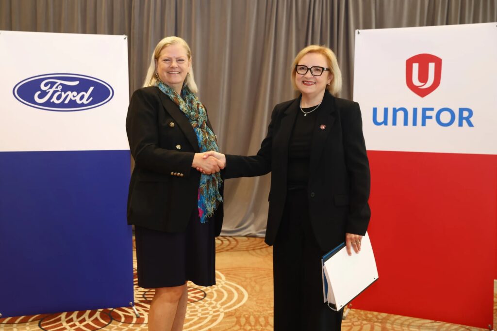 Ford Reaches Tentative Deal With Unifor Union