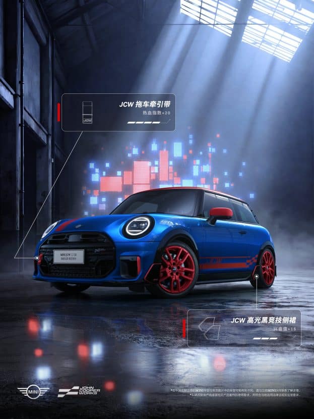 MINI JCW 3 DOOR HIGH PERFORMANCE PLAYER SERIES 4