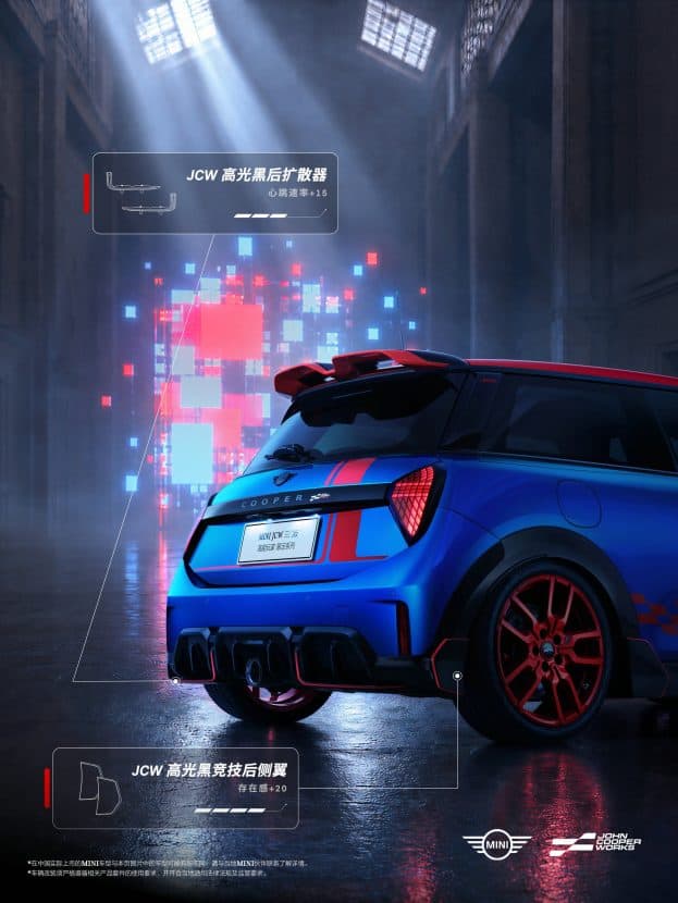 MINI JCW 3 DOOR HIGH PERFORMANCE PLAYER SERIES 6