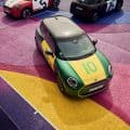 MINI WITH VINTAGE JERSEY FOOTBALL SHIRT LIVERY 4