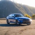 2025 BMW M340i in parked on scenic canyon road