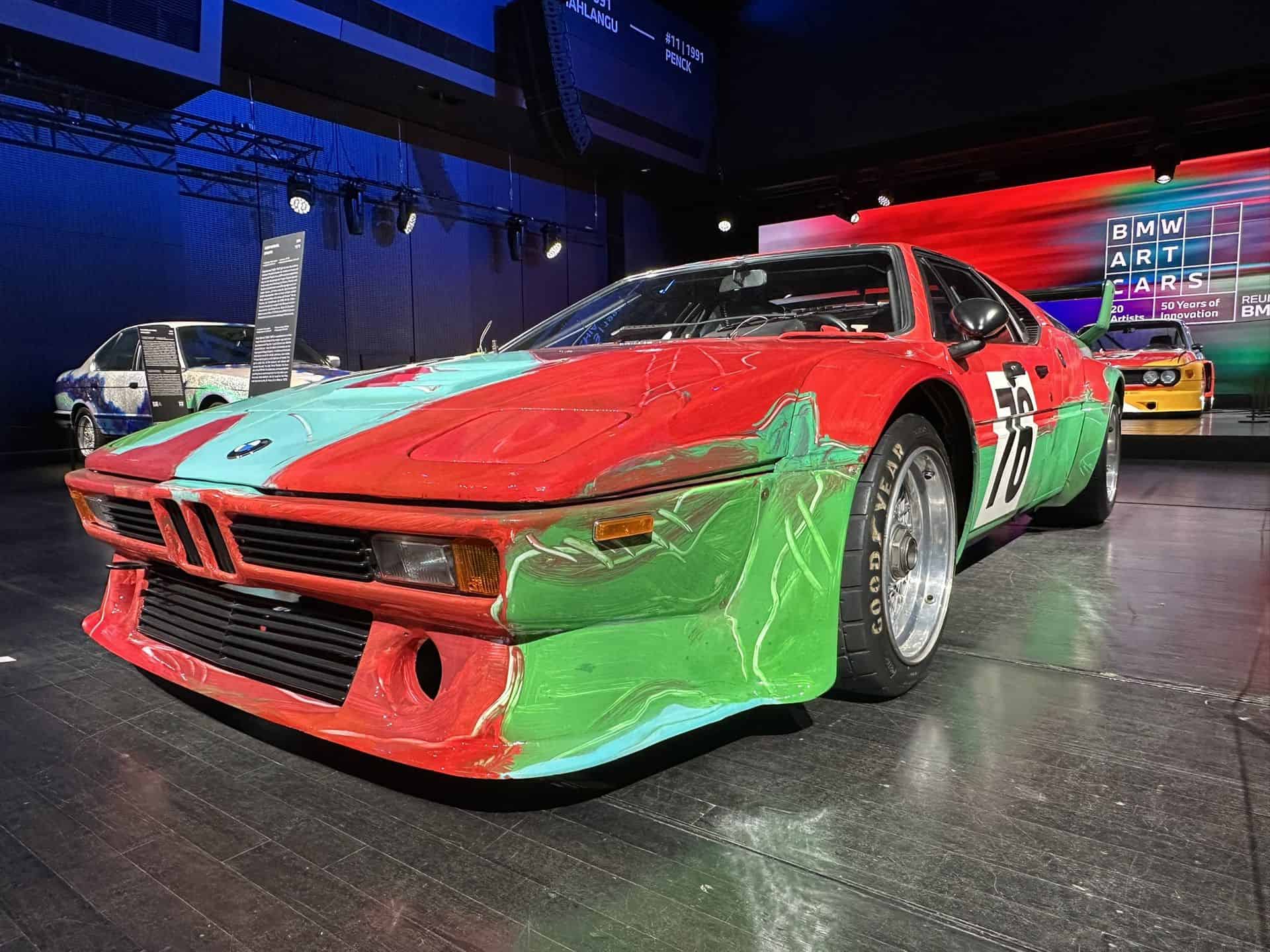 BMW CAR CAR 4 ANDY WARHOL 00