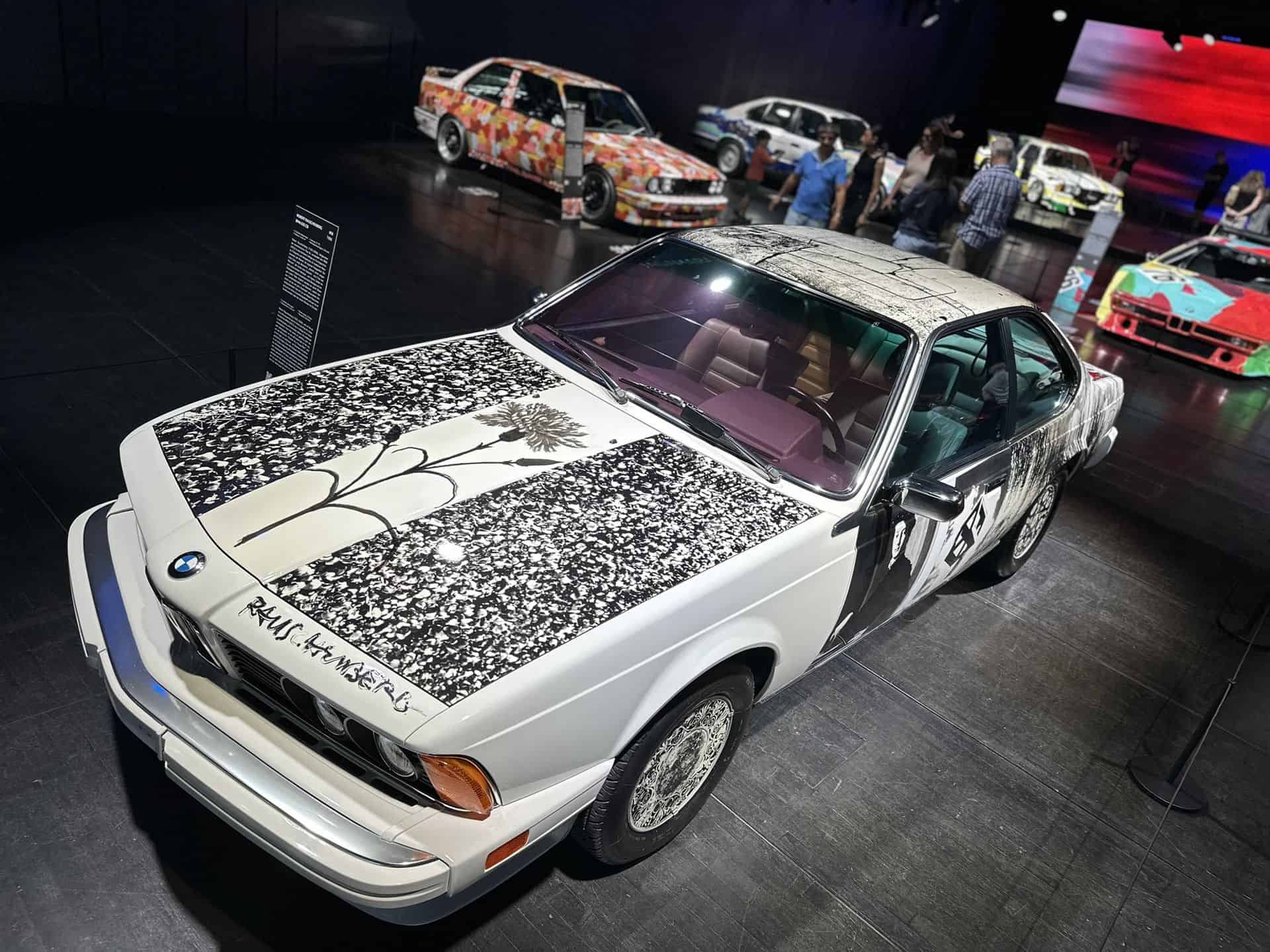 BMW CAR CAR 6 ROBERT RAUSCHENBERG 00