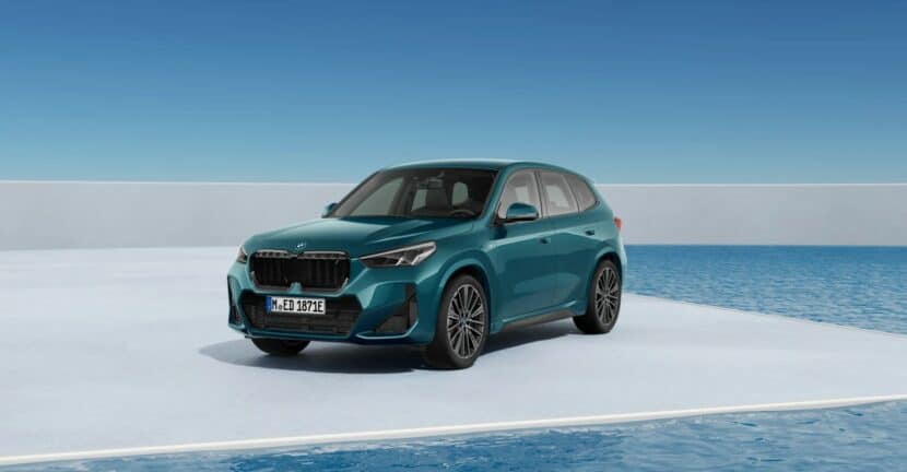 2023 BMW iX1 Blue Bay Lagoon