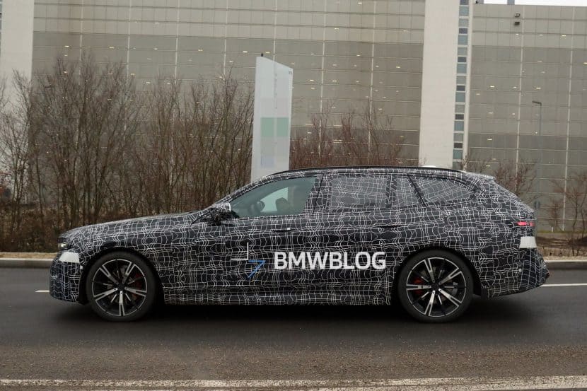 2027 BMW 5 SERIES TOURING LCI FACELIFT PROTOTYPE 09