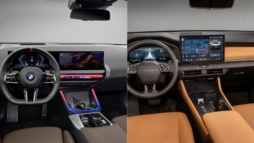 LEXUS NX VS BMW X3 G45 INTERIOR LEXUS NX VS BMW X3 G45 INTERIOR