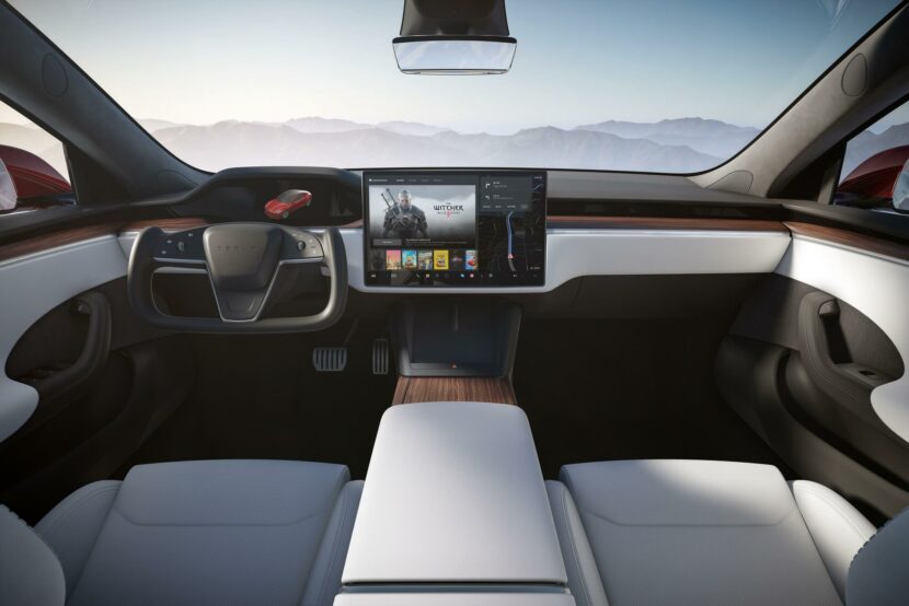 Tesla Model S Tesla Model S interior