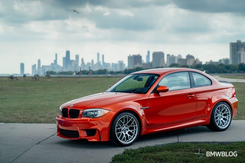 BMW 1M THREE QUARTER VIEW BMW 1M THREE QUARTER VIEW