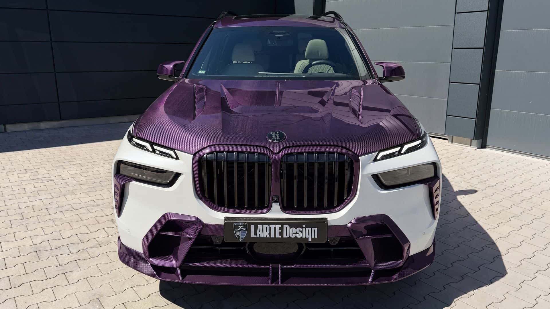 BMW X7 LARTE DESIGN DUAL TONE PURPLE 00