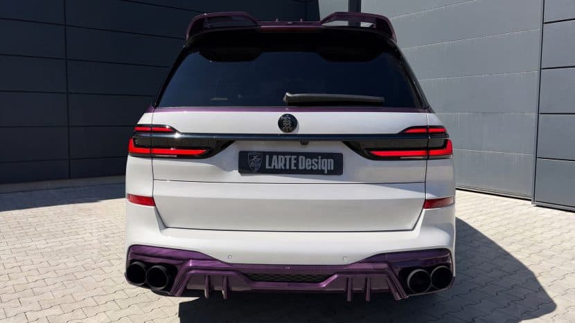 BMW X7 LARTE DESIGN DUAL TONE PURPLE 01 BMW X7 LARTE DESIGN DUAL TONE PURPLE 01