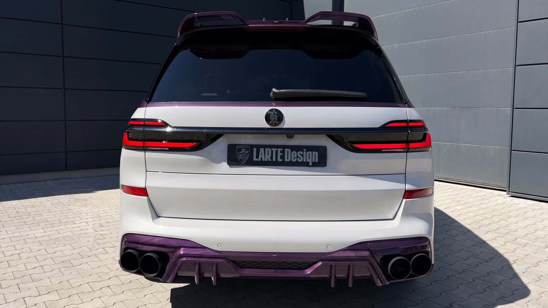 BMW X7 LARTE DESIGN DUAL TONE PURPLE 01