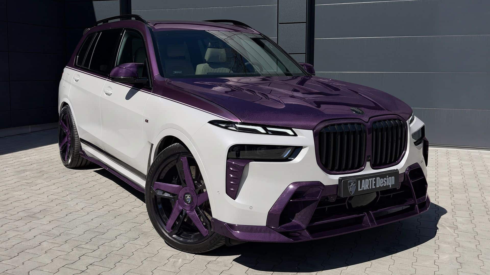 BMW X7 LARTE DESIGN DUAL TONE PURPLE 02
