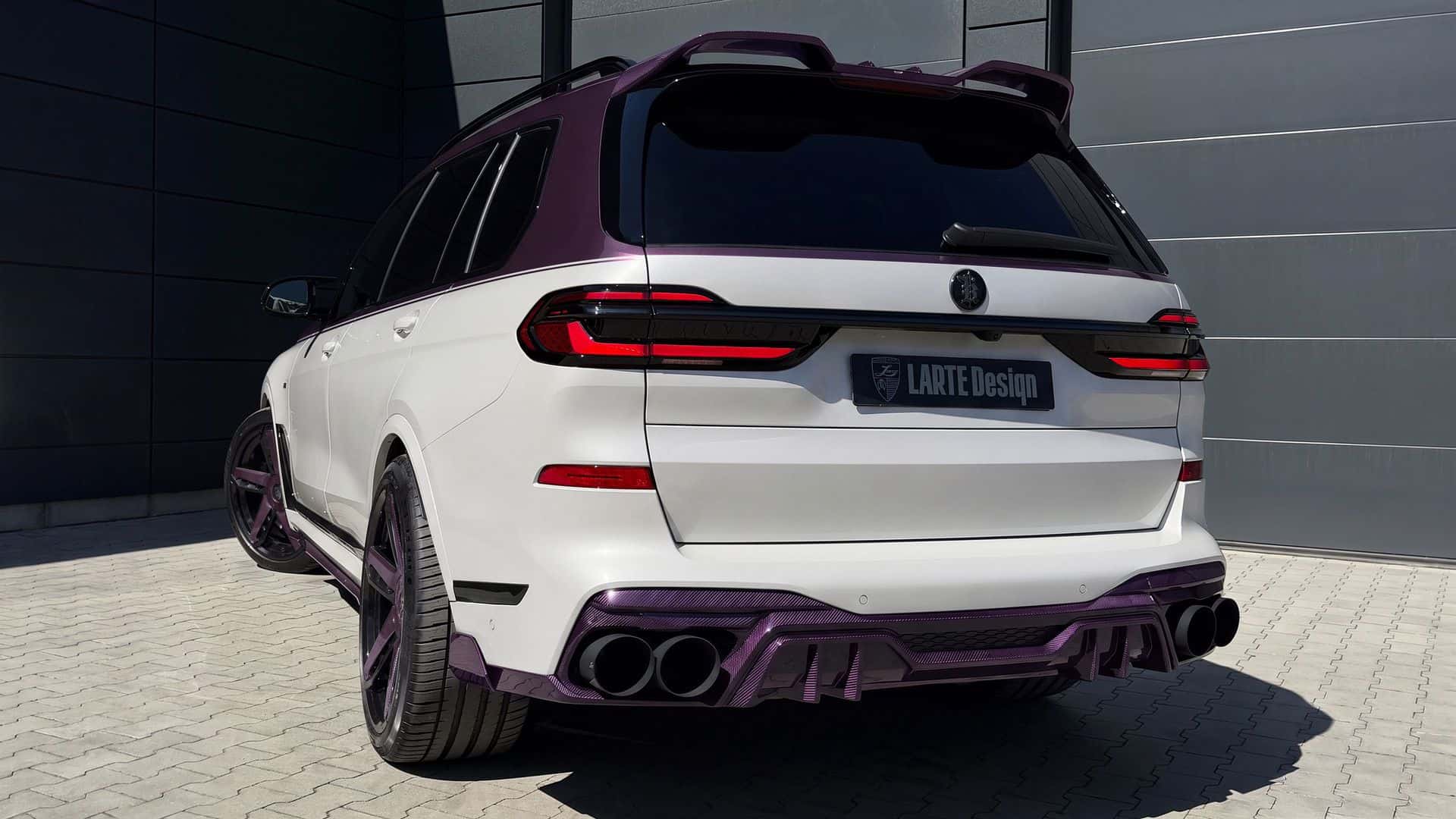 BMW X7 LARTE DESIGN DUAL TONE PURPLE 03